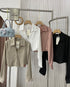 MATINEE Collar Down Crop Shirts
